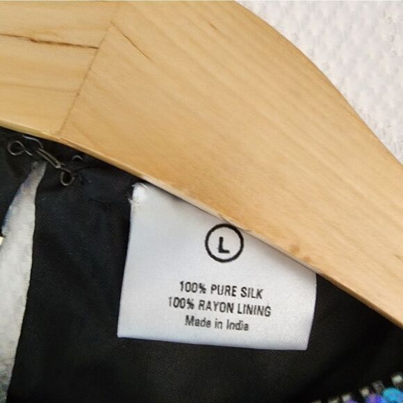 STARFISH mermaid embroidery embellish silk blouse - Picture 7 of 15